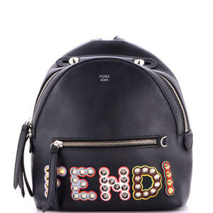 Fendi By The Way Backpack Logo Studded #240480F79B